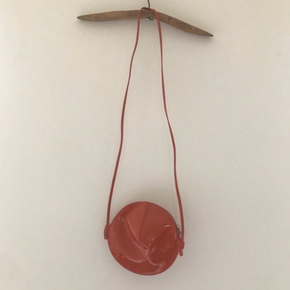MM6 Maison Martin Margiela rust orange round bag - Picture 1 of 5